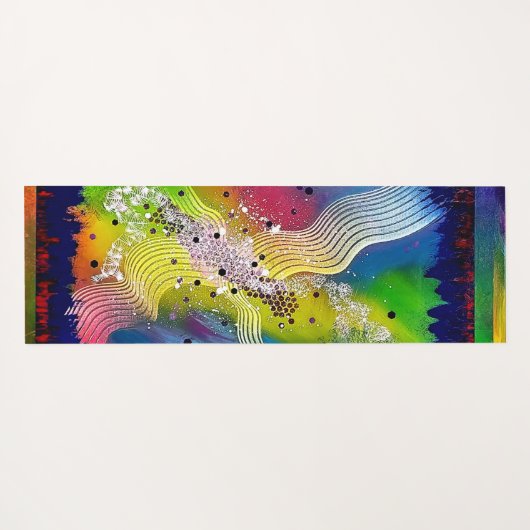 SONGE de Christèle Chabrette ヨガマット (裏面(横))