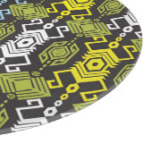 Songket Tenun：インドネシア伝統的のモチーフ。 カッティングボード (角)