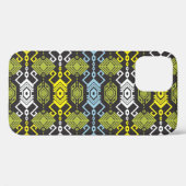 Songket Tenun：インドネシア伝統的のモチーフ。 Case-Mate iPhoneケース (裏面 (横))