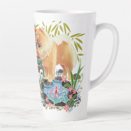 SONGMAOラテマグと文字バック カフェラテマグ