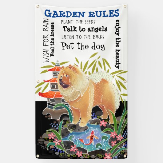 SONGMAO CHOW 3X5ガーデンバナー/サイン 横断幕 (縦)