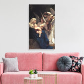 Songs of Angels by Bougeureau キャンバスプリント (インサイチュ (リビング))