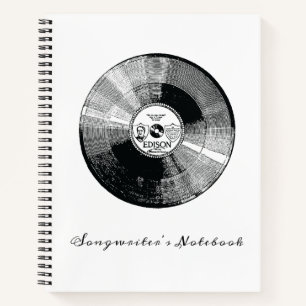 Songwriter's Notebook、レコードアルバム、パーソナライズされた ノートブック