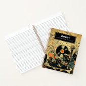Songwriting Journal Songwriter's Notebook ノートブック (内部)
