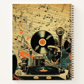 Songwriting Journal Songwriter's Notebook ノートブック (裏面)