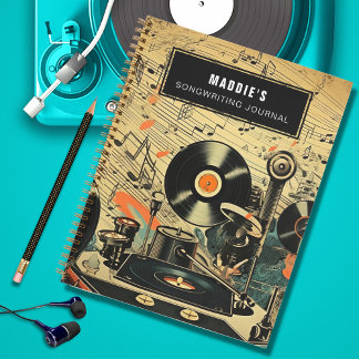 Songwriting Journal Songwriter's Notebook ノートブック