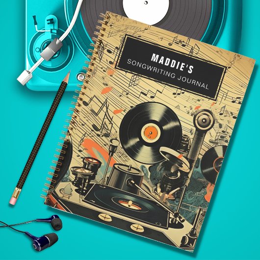 Songwriting Journal Songwriter's Notebook ノートブック