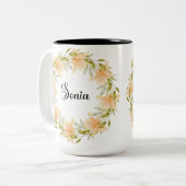 SoniaのMag 15oz （詳細オプションを参照） ツートーンマグカップ (正面左)