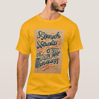 Sonic Groove: 'Sounds Good'フロントプリントT Tシャツ