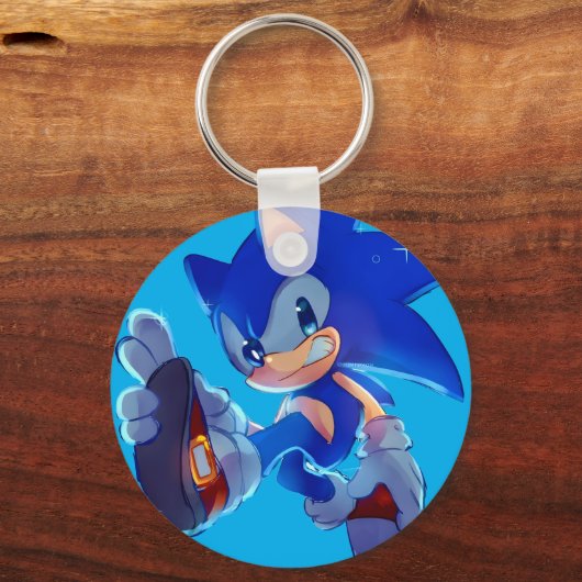 sonic keychain キーホルダー (裏面)