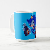 Sonic mug コーヒーマグカップ (正面左)
