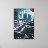 Sonic Pulse キャンバスプリント (正面)