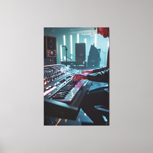 Sonic Pulse キャンバスプリント (正面)