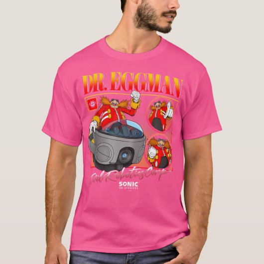 Sonic The Hedgehog Dr. Eggman Evial Robotics Corp  Tシャツ (正面)