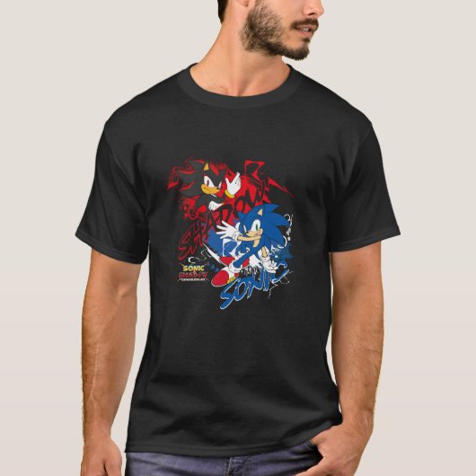 Sonic the Hedgehog Sonic X Shadow Generations Shad Tシャツ (正面)