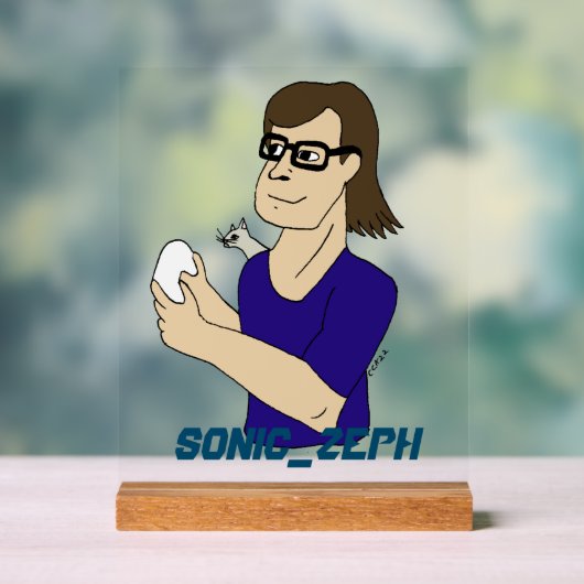 Sonic_Zeph アクリルサイン (ニュートラル)