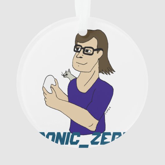 Sonic_Zeph オーナメント (裏面)