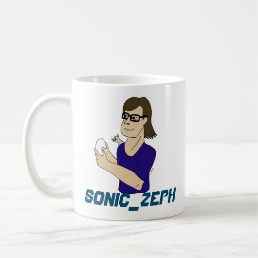 Sonic_Zeph コーヒーマグカップ (左)