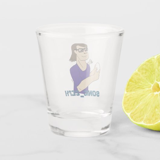 Sonic_Zeph ショットグラス (裏面)