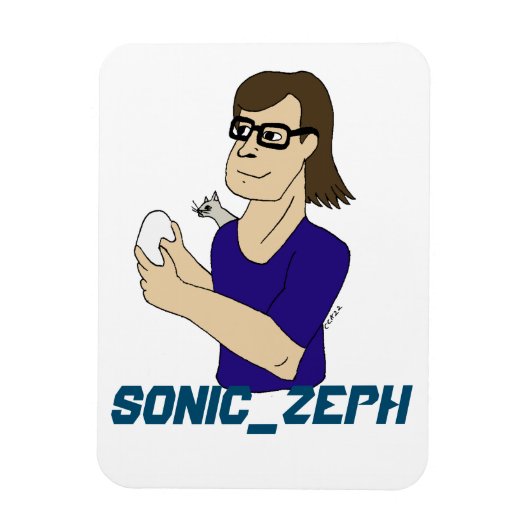 Sonic_Zeph マグネット (縦)