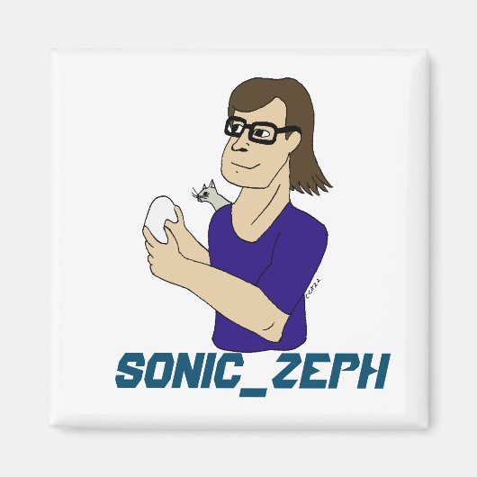 Sonic_Zeph マグネット (正面)