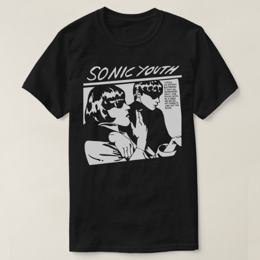 Sonicc Youth BandMerchands Tシャツ (デザイン正面)