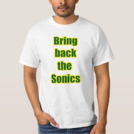 Sonicsを思い出させて下さい! Tシャツ