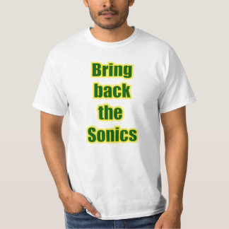 Sonicsを思い出させて下さい! Tシャツ