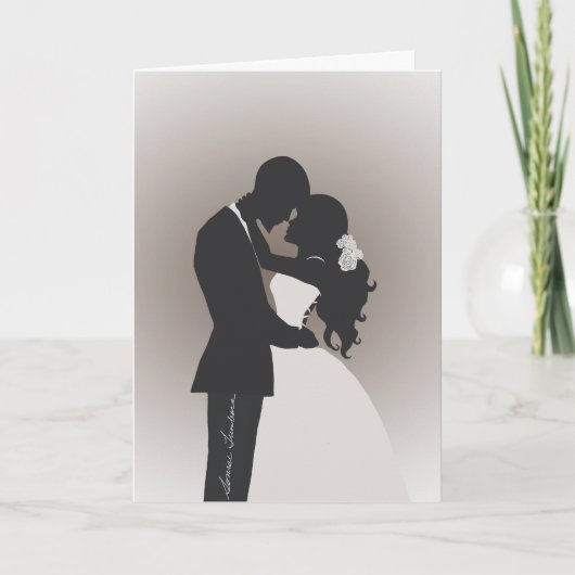 Sonise 結婚 Lumbaca氏のお祝い 案内状 (正面)