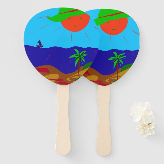 Sonne ハンドファン (正面&裏面)