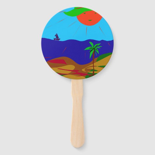 Sonne ハンドファン (裏面)