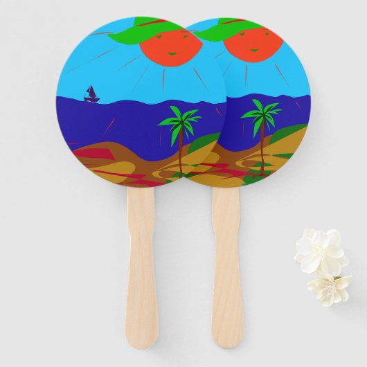 Sonne ハンドファン (正面&裏面)