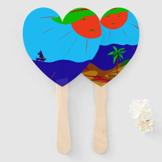 Sonne und Meer ハンドファン (正面&裏面)