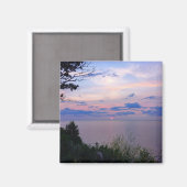 Sonnenuntergang am Lake Ontario マグネット (正面/裏面)