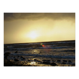 Sonnenuntergang Baltische See ポスター