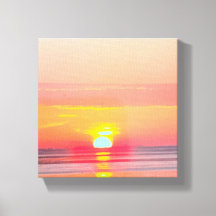 Sonnenuntergang Küste Keillandwand