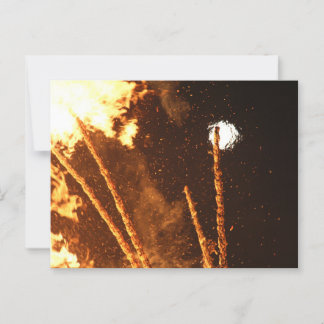 SONNENWENDFEUER IN STAUDEN BEI OBERNDORF ポストカード