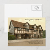 Sonnetの最初の4行#18 by Shakespeare ポストカード (正面/裏面)