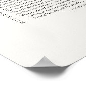 Sonnet署名： Sonnet 18 ポスター (角)
