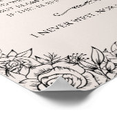 Sonnet 116 by William Shakespeakポスター/ウォールアート ポスター (角)