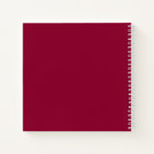 Sonnet 130私の愛人の目は何もない ノートブック (裏面)