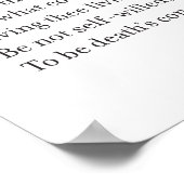 Sonnet 6 by William Shakespeare ポスター (角)