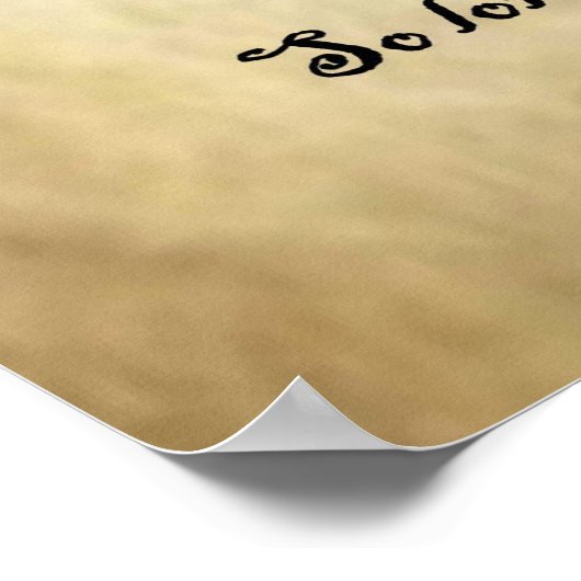 Sonnet No. 18 by William Shakespeare ポスター (角)