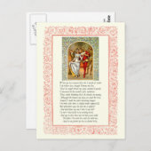 Sonnet Number 138 by William Shakespeare ポストカード (正面/裏面)