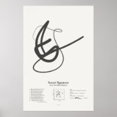 Sonnet Signatures: Sonnet 36 ポスター (正面)