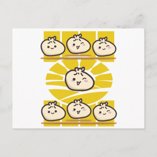 sonnige dim sum knödel  ポストカード (正面)