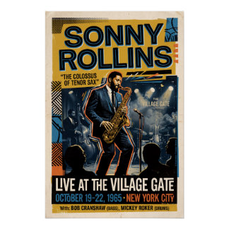 Sonny Rollins ポスター