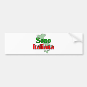 Sono Italiana バンパーステッカー