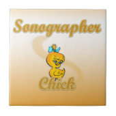 Sonographerのひよこ タイル (正面)