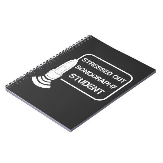 Sonographerの超音波の技術者のギフトのアイディア ノートブック (左側)